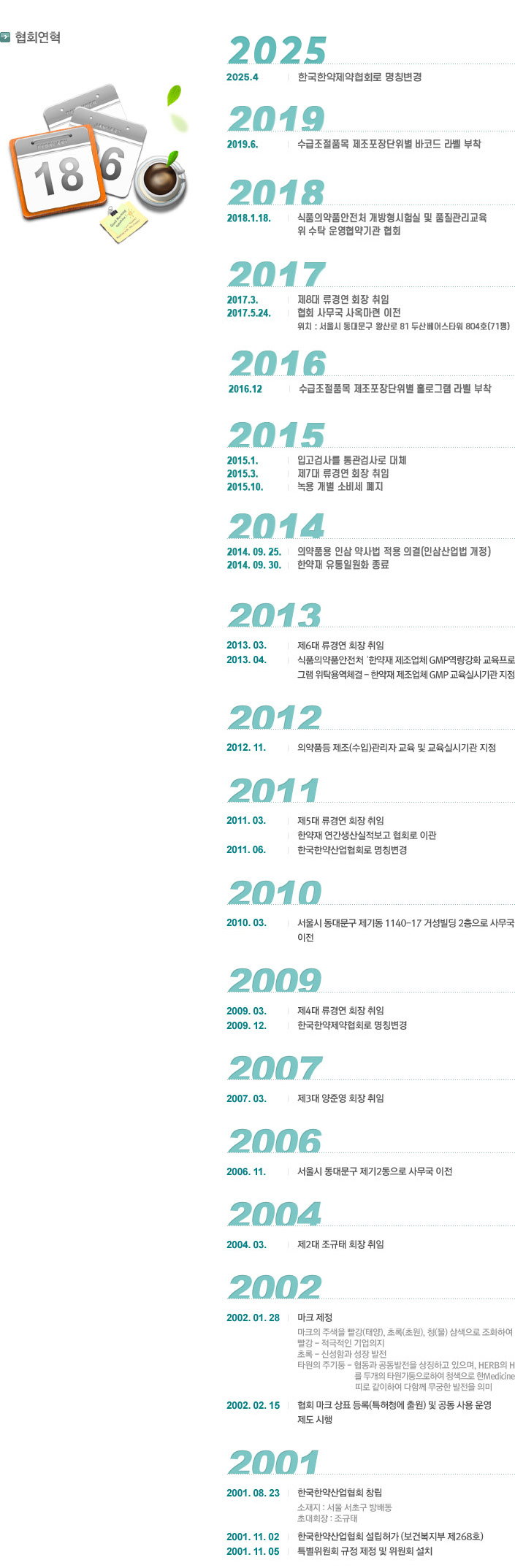 설립목적,연혁
